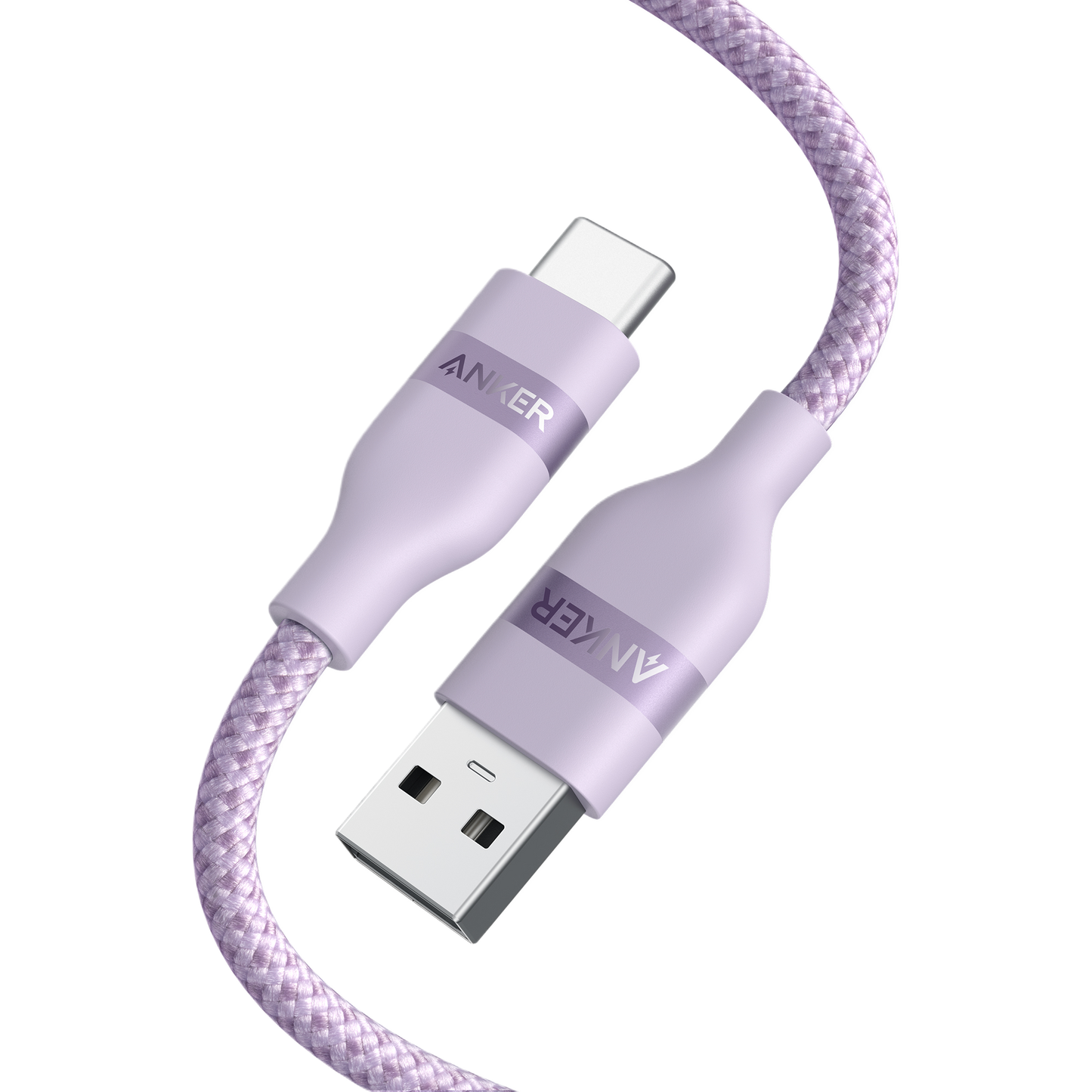 Anker USB-A to USB-C Cable (3 ft / 6 ft, Upcycled-Braided)