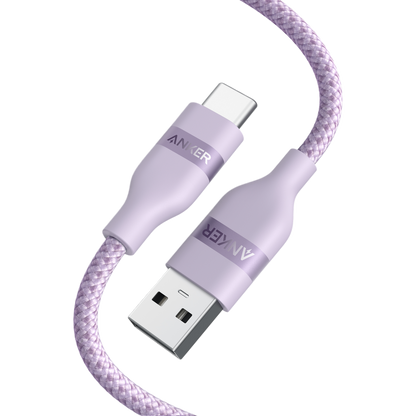 Anker USB-A to USB-C Cable (3 ft / 6 ft, Upcycled-Braided)