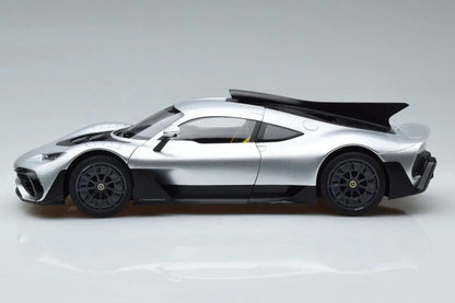 NZG 2022 Mercedes Benz One AMG (C298) Hightech Silver 1:18 DEALER EDITION