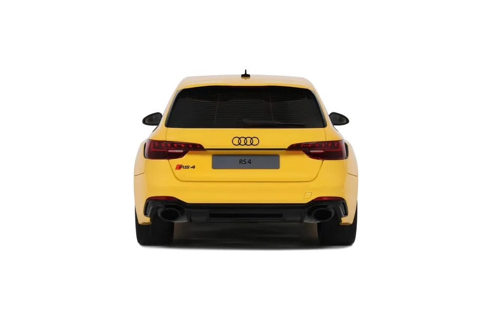 GT Spirit 2024 Audi RS4 Avant B9 25th Anniversary Yellow 1:18