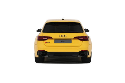 GT Spirit 2024 Audi RS4 Avant B9 25th Anniversary Yellow 1:18