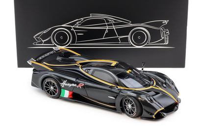 LCD Pagani Huayra R Pearl Black Carbon 1:18