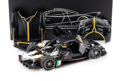 LCD Pagani Huayra R Pearl Black Carbon 1:18