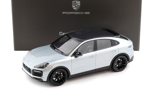 Norev 2019 Porsche Cayenne S Coupe Silver DEALER EDITION 1:18