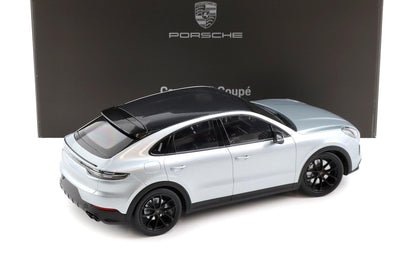 Norev 2019 Porsche Cayenne S Coupe Silver DEALER EDITION 1:18