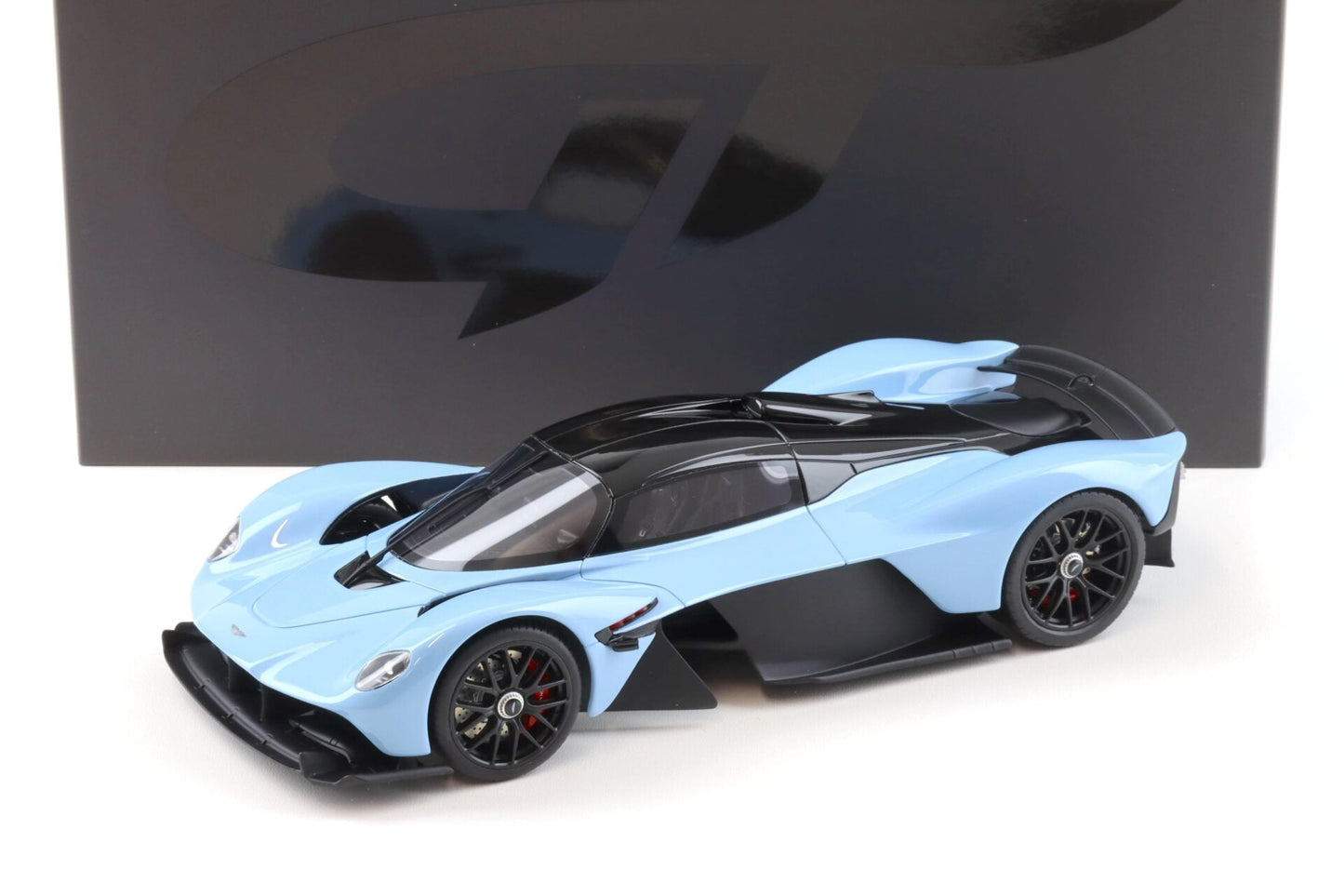 GT Spirit 2023 Aston Martin Valkyrie Baby Blue w/ Black Accents 1:18
