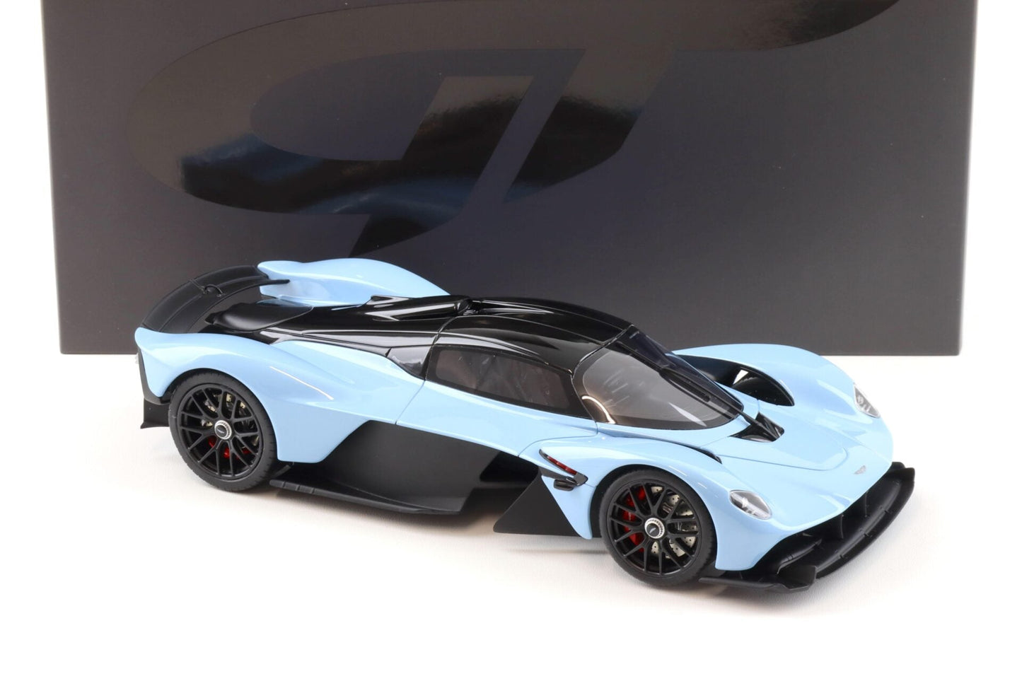 GT Spirit 2023 Aston Martin Valkyrie Baby Blue w/ Black Accents 1:18