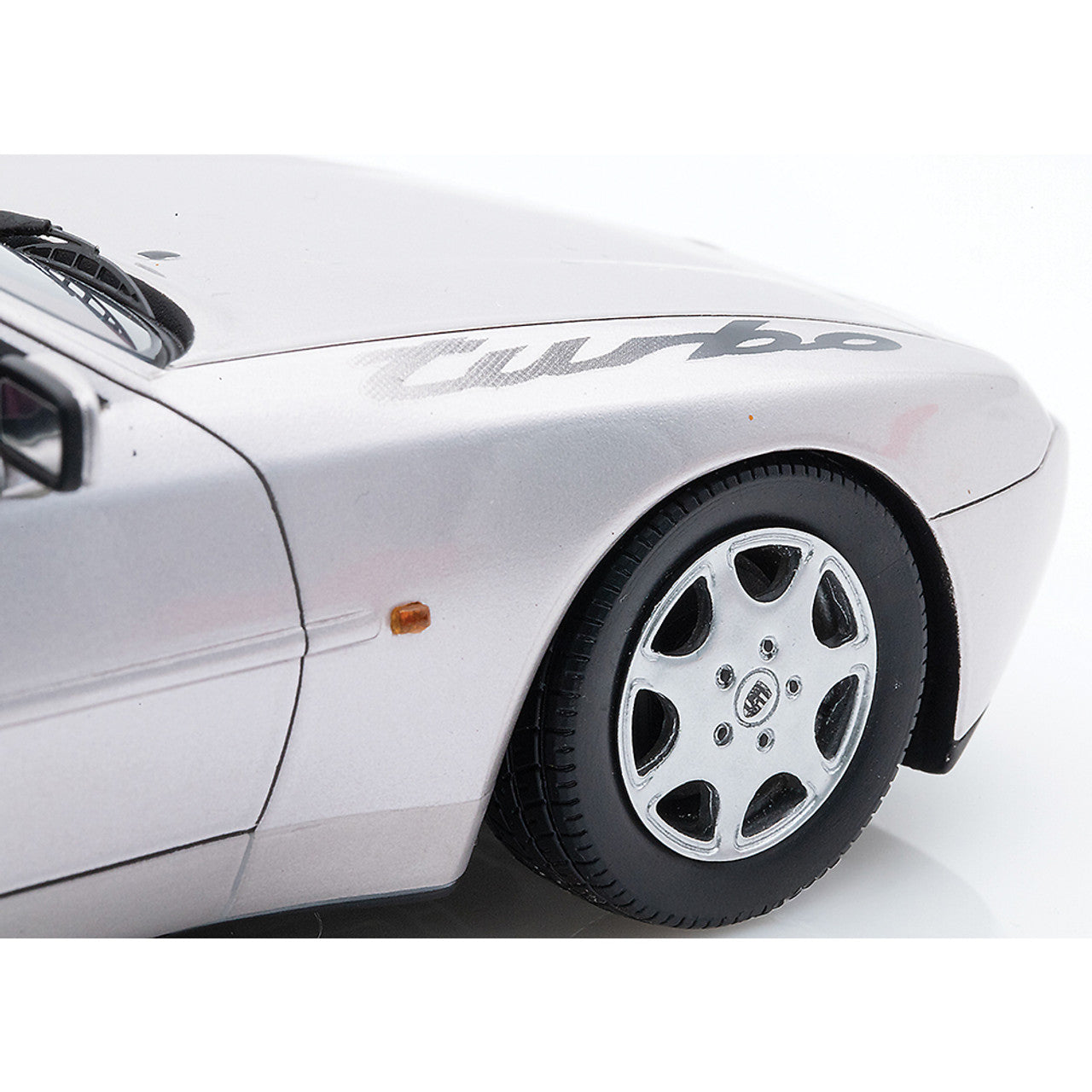 Schuco Porsche 944 Turbo Cup (Turbo S) Street Car Silver Metallic 1:18 Resin