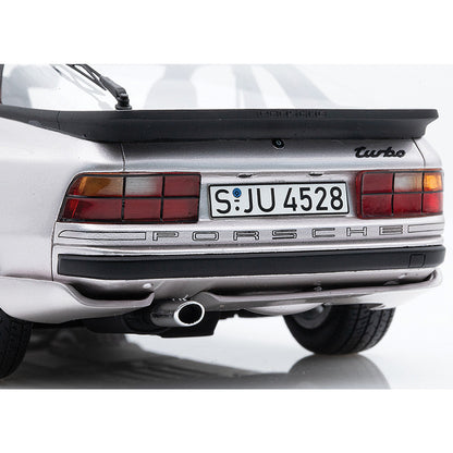 Schuco Porsche 944 Turbo Cup (Turbo S) Street Car Silver Metallic 1:18 Resin