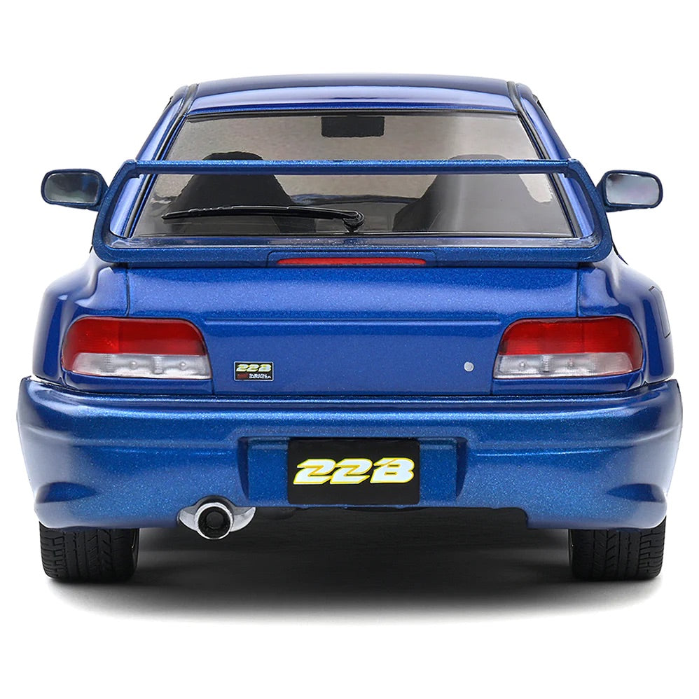 Solido 1998 Subaru Impreza 22B Blue 1:18