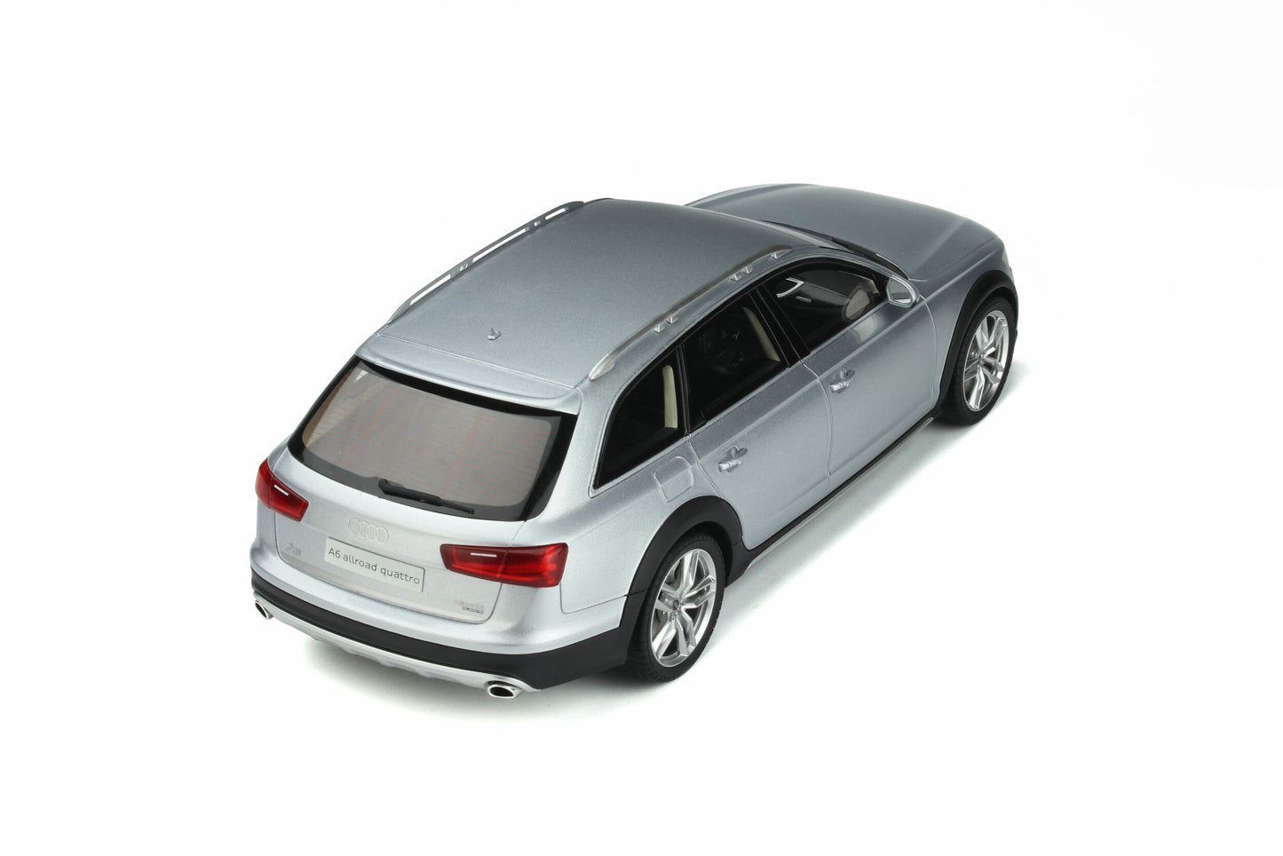 GT Spirit 2019 Audi A6 (C7) Allroad Quattro Avant Floret Silver Metallic 1:18