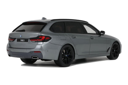 GT Spirit 2023 BMW 530E (G60) Xdrive M Sport Touring Wagon Grey Metallic 1:18