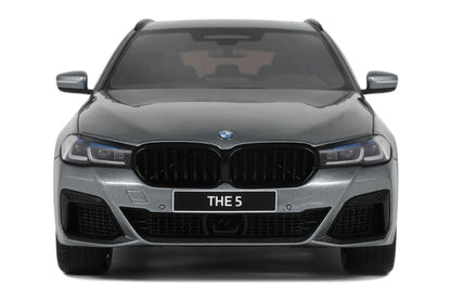 GT Spirit 2023 BMW 530E (G60) Xdrive M Sport Touring Wagon Grey Metallic 1:18