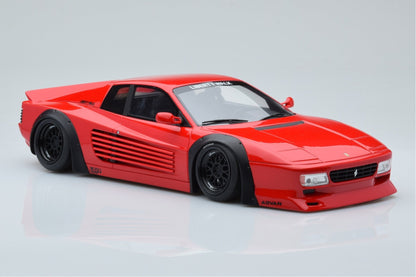 GT Spirit Ferrari 512 TR Testarossa LBWK Liberty Walk Rosso Corsa 1:18 Resin