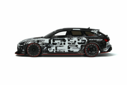 GT Spirit 2020 Audi RS6 Avant C8 Jon Olsson's Leon Black & White Camo 1:18 Resin