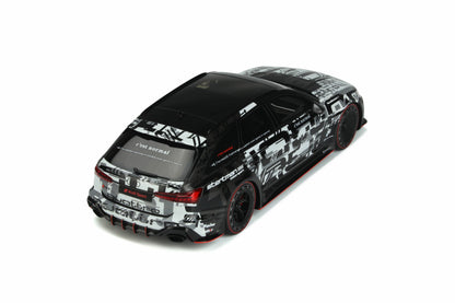 GT Spirit 2020 Audi RS6 Avant C8 Jon Olsson's Leon Black & White Camo 1:18 Resin