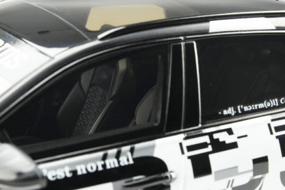 GT Spirit 2020 Audi RS6 Avant C8 Jon Olsson's Leon Black & White Camo 1:18 Resin