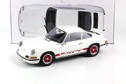 Norev 1973 Porsche 911 Carrera RS Grand Prix White w/ Red Deco 1:12