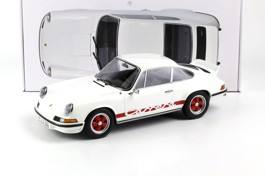 Norev 1973 Porsche 911 Carrera RS Grand Prix White w/ Red Deco 1:12