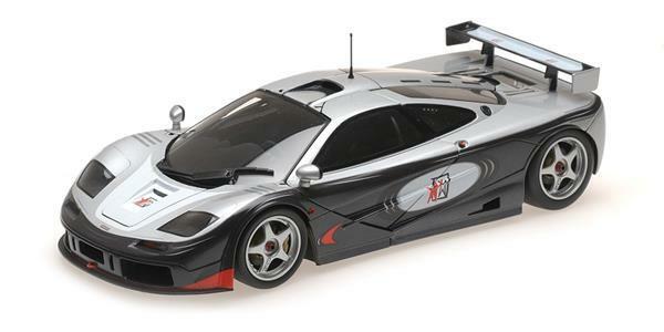 Minichamps Mclaren F1 GTR Adrenaline Program Black and Silver 1:18