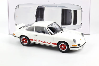 Norev 1973 Porsche 911 Carrera RS Grand Prix White w/ Red Deco 1:12