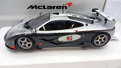 Minichamps Mclaren F1 GTR Adrenaline Program Black and Silver 1:18