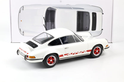 Norev 1973 Porsche 911 Carrera RS Grand Prix White w/ Red Deco 1:12