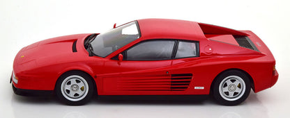 KK Scale 1986 Ferrari Testarossa Red European Version 1:18