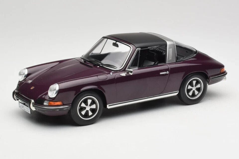 Norev 1971 Porsche 911 T Targa (Removable Top) Violet 1:18