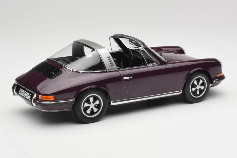 Norev 1971 Porsche 911 T Targa (Removable Top) Violet 1:18