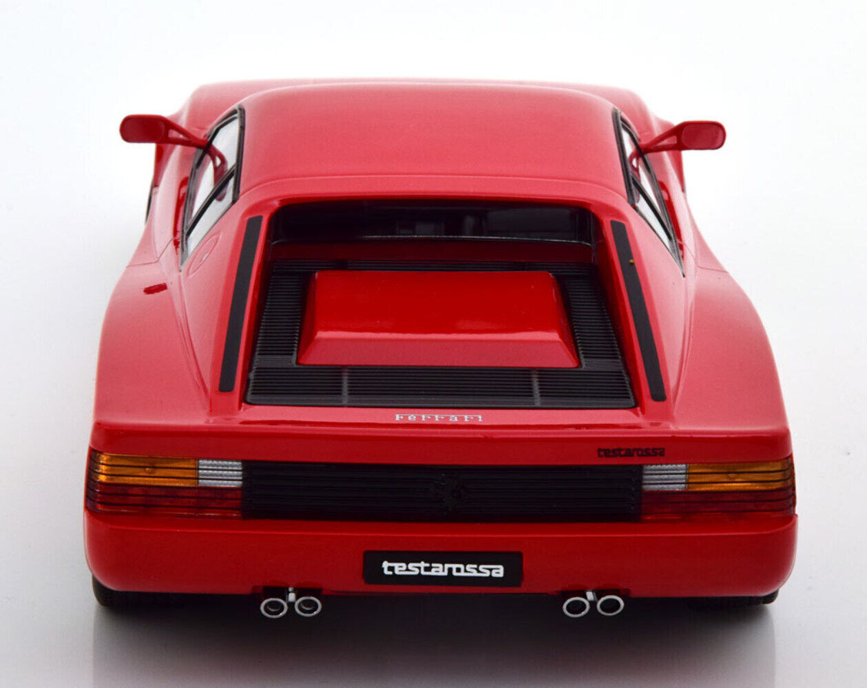 KK Scale 1986 Ferrari Testarossa Red European Version 1:18