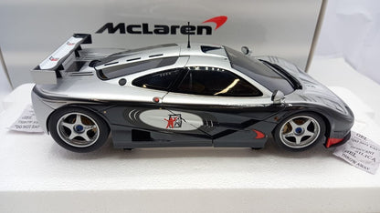 Minichamps Mclaren F1 GTR Adrenaline Program Black and Silver 1:18