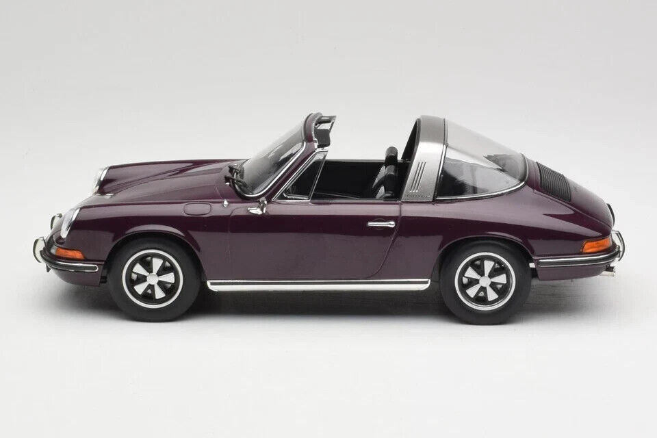 Norev 1971 Porsche 911 T Targa (Removable Top) Violet 1:18