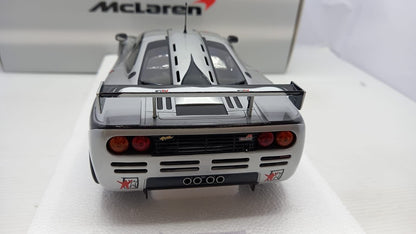Minichamps Mclaren F1 GTR Adrenaline Program Black and Silver 1:18