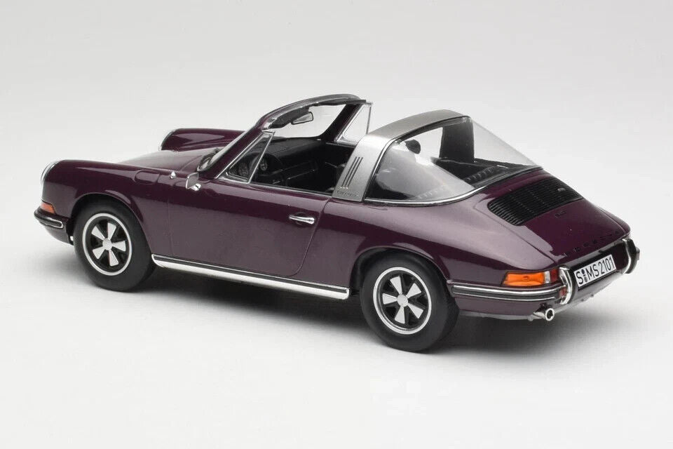 Norev 1971 Porsche 911 T Targa (Removable Top) Violet 1:18