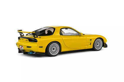 Solido 1994 Mazda RX7 FD RS Streetfighter Yellow 1:18