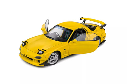 Solido 1994 Mazda RX7 FD RS Streetfighter Yellow 1:18