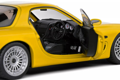 Solido 1994 Mazda RX7 FD RS Streetfighter Yellow 1:18