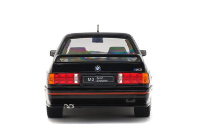 Solido 1990 BMW E30 M3 Sport EVO Black 1:18