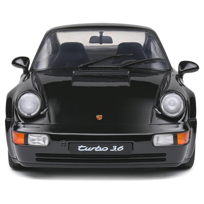 Solido 1993 Porsche 911 (964) Turbo 3.6 Black 1:18