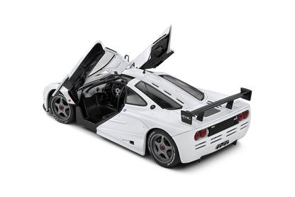 Solido 1996 Mclaren F1 GTR Short Tail White 1:18