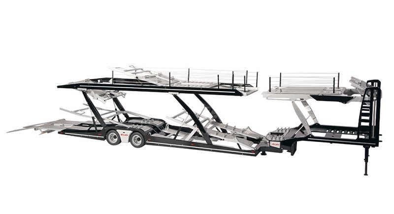 NZG Trailer for Actros 2 1863 Gigaspace 2018 Truck Car Transporter 1:18